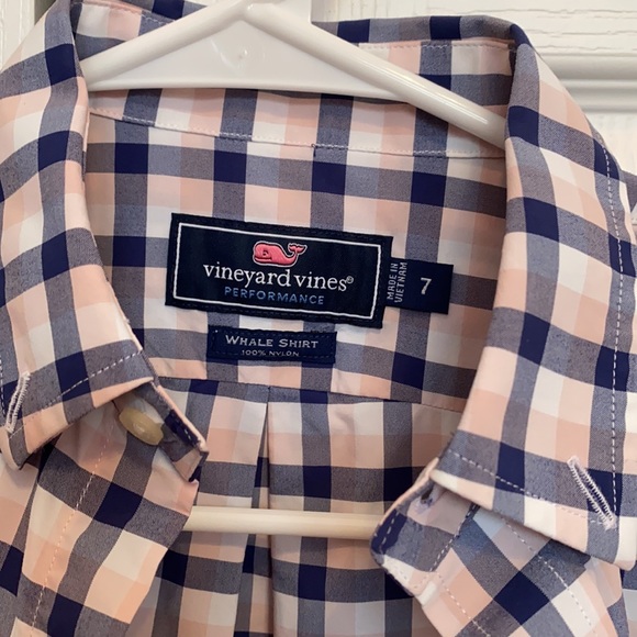 Boys Vineyard Vines Button-down Shirt (Size 7) - Picture 2 of 3